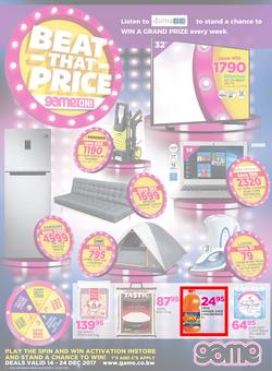 Game Botswana : Beat that Price (14 Dec - 24 Dec 2017), page 1