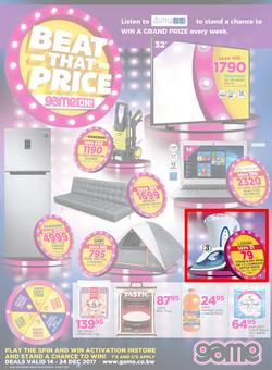 Game Botswana : Beat that Price (14 Dec - 24 Dec 2017), page 1