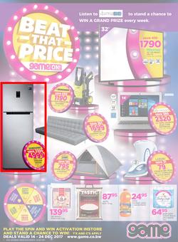 Game Botswana : Beat that Price (14 Dec - 24 Dec 2017), page 1