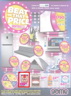 Game Botswana : Beat that Price (14 Dec - 24 Dec 2017), page 1