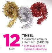 Santa's Trading Tinsel-Each