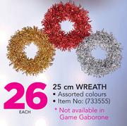 Santa's Trading 25Cm Wreath-Each