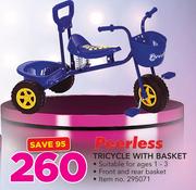Peerless Tricycle With Basket