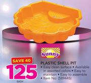 Sunny Plastic Shell Pit