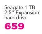 Seagate 1TB 2.5" Expansion Hard Drive