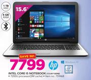 HP Intel Core i5 Notebook 15-AY100NI
