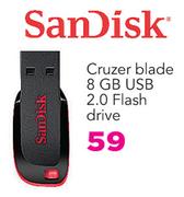 SanDisk Cruzer Blade 8GB USB 2.0 Flash Drive
