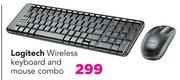 Logitech Wireless Keyboard And Mouse Combo