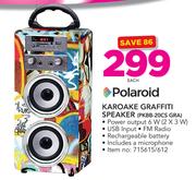 Polaroid Karoake Graffiti Speaker PKBB-20CS GRA