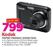 Kodak Pixpro Friendly Zoom FZ43