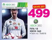 Xbox 360 Fifa 18