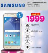 Samsung Dual Sim Smartphone Galaxy J5 Gold