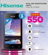 Hisense Dual Sim Smartphone U601S