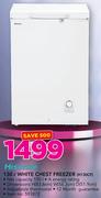 Hisense 130Ltr White Chest Freezer H130CF