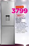 Defy 455Ltr Metallic Bottom Freezer Fridge DAC635