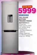 Samsung 330Ltr Silver Bottom Freezer Fridge RB29HWR3DSA U