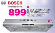 Bosch 60Cm Stainless Steel Extracotr DHU635GZA