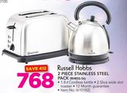 Russell Hobbs 2 Piece Stanless Steel Pack RHBSS-56