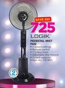 Logik Pedestal Mist Fan