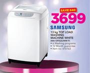 Samsung 13Kg Top Load Washing Machine White WA13F5S2UWW F