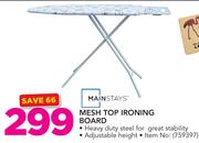 Mainstays Mesh Top Ironing Board
