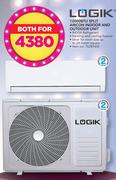 Logik 12000BTU Split Aircon Indoor And Outdoor Unit-For Both
