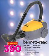 Bennett Read 1000W Bagged Cylinder Vacuum Cleaner