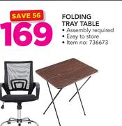 Folding Tray Table