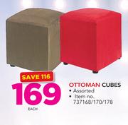 Ottoman Cubes-Each
