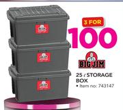 Big Jim 25ltr Storage Box-For 3