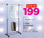 Mainstays 2 Tier Garment Rack