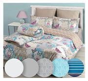 Mainstays Queen Microfiber Duvet Covers Including Matching Pillowcases-Each