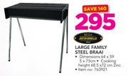 Ketla Justin Bonello Large Family Steel Braai