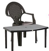 Formosa Galaxy 6 Seater Black Table