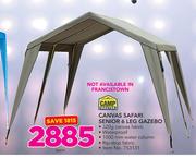 Camp Master Canvas Safari Senior 6 Leg Gazebo
