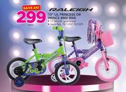 Raleigh 12" Lil Princess Or Prince BMX Bike-Each