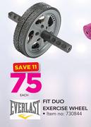 Everlast Fit Duo Exercise Wheel-Each