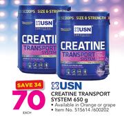 USN Creatine Transport System-650g Each