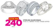 Sterling Silver Rings-Each
