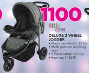 Little One Deluxe 3 Wheel Jogger