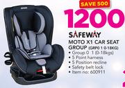 Safeway Moto X1 Car Seat Group (GRPO 1 0-18KG)