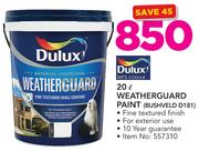 Deluxe Weather Guard Paint (BUSHVELD D181)-20Ltr