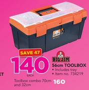 Bigjim 56cm Toolbox-Each