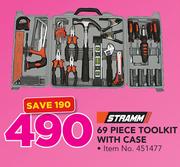 Stramm 69 Piece Toolkit With Case