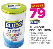 BLU 52 All-In-One Pool Solution