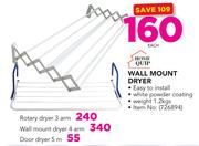 Home Quip Wall Mount Dryer-Each