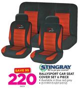 Stingray 6 Piece Rallyspor Car Seat Cover Set-Each