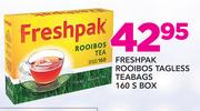 Freshpak Rooibos Tagless Teabags 160’s Box
