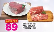 Beef Brisket And Chuck Frozen-1kg 
