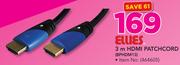 Ellies 3m HDMI Patchcord BPHDM13